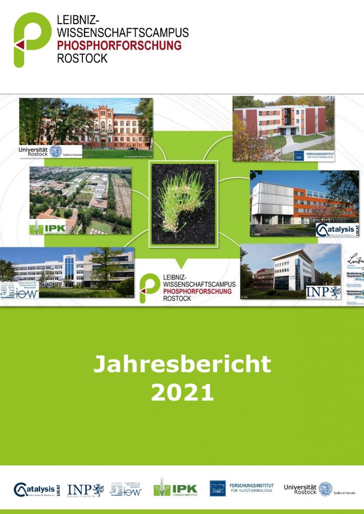 Deckblatt des P-Campus Jahresberichts 2021